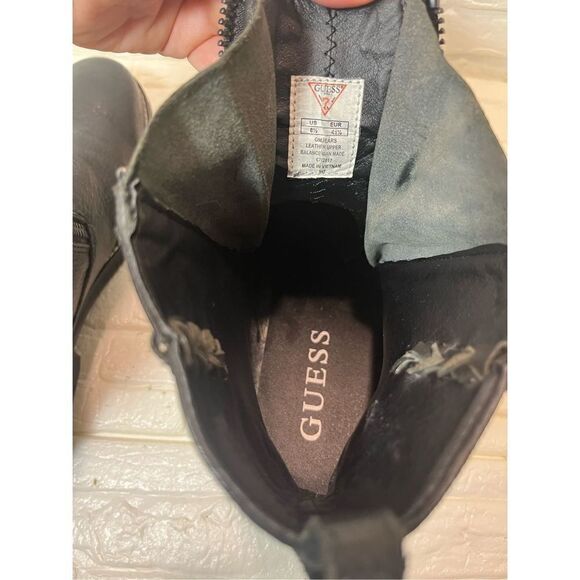 Guess genuine leather boots for Men main image 8